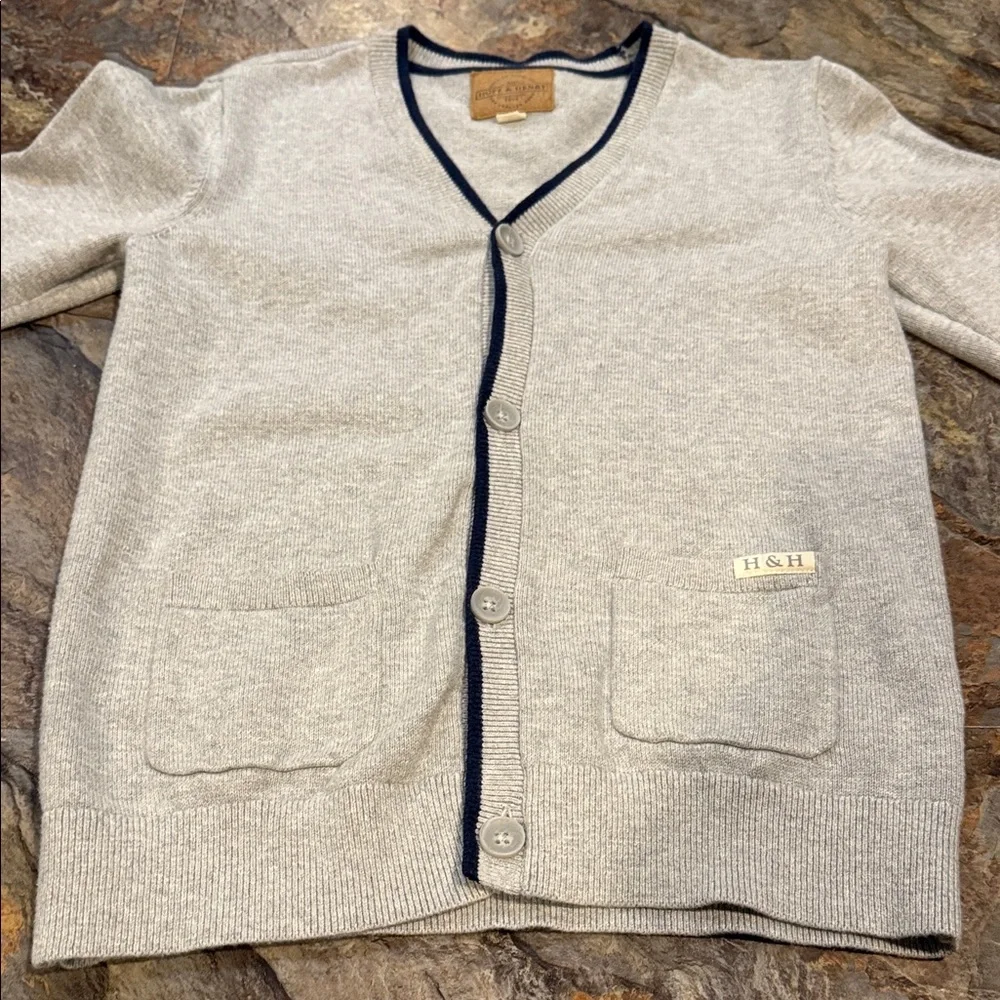 Hope & Henry Boys' Cardigan Sweater size medium - Picture 7 of 16